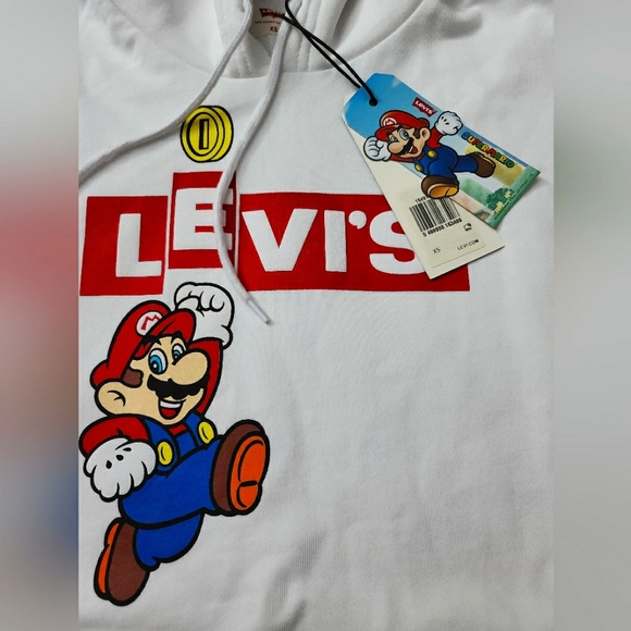 Limited Edition Levi's x Mario Hoodie - Picture 2 of 2
